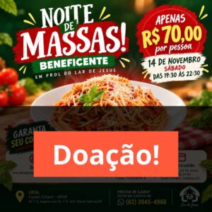 Doação Noite de Massas
